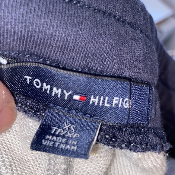 Tommy Hilfiger Men XS Fleece Leo Drawstring Shorts Gray B5 - Picture 5 of 6